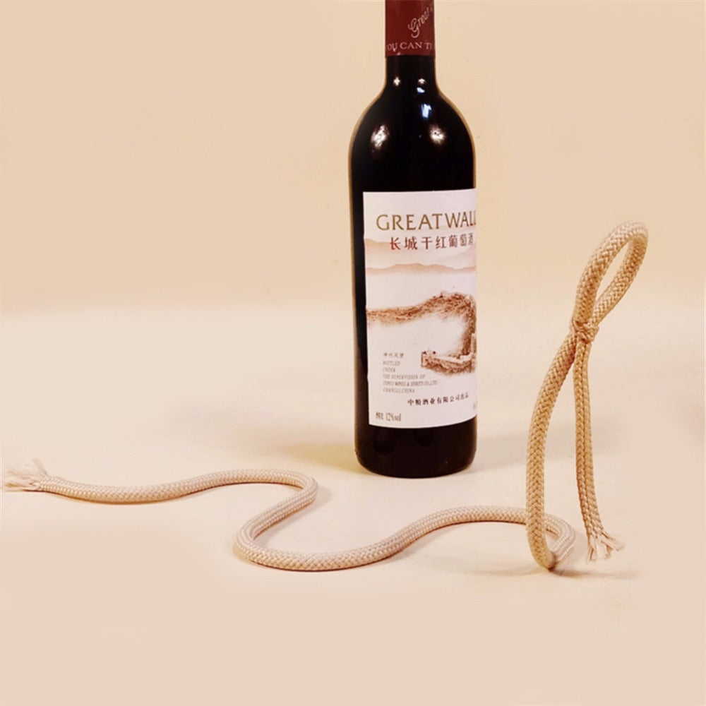 Creative Novelty Magic Illusion Floating Wine Bottle Holder Rope Lasso Wine Rack Whisky Whiskey Kitchen Bar Pub Accessories